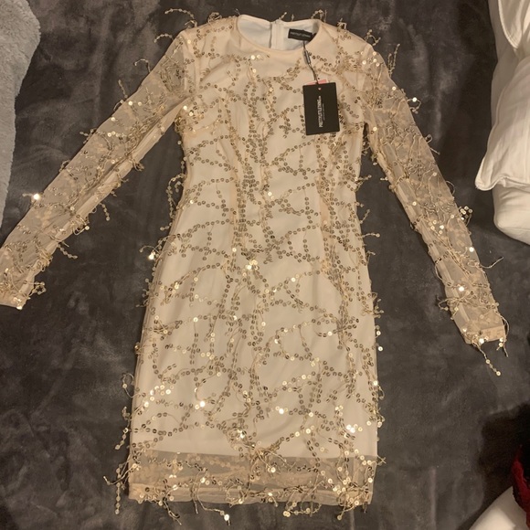 SIZE 2 SPARKLE DRESS - Picture 2 of 2